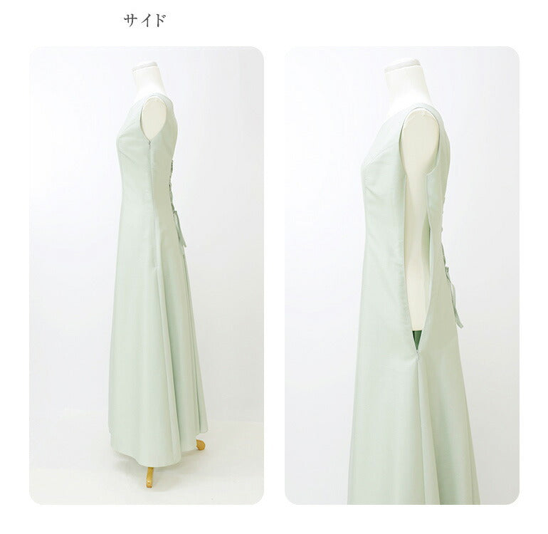 マザーズドレス シャンタン ボレロとドレスのセットアップ op3707-814
